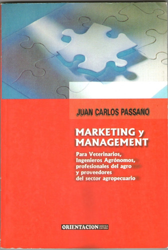 Marketing Y Management Para Veterinarios Ingenieros Y Agrono