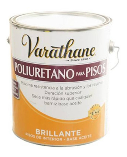 Poliuretano Pisos Base Aceite Varathane 3,785lts