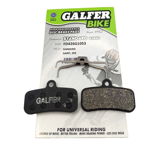 Pastilla Freno Galfer Para Shimano Saint Zee Deore Bicicleta