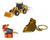 Comprar Kit Llavero Caterpillar Micro Cargador 950m + Llavero+ Llave