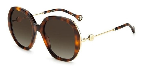 Lentes Carolina Herrera Ch0019/s 05l Havana Solar Original 