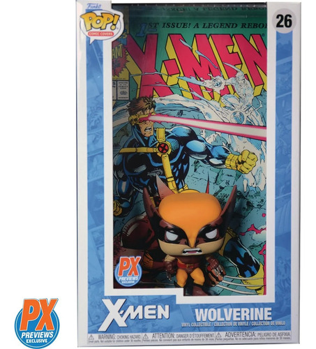 Funko Pop! Comic Covers Px Original X-men Wolverine Marvel