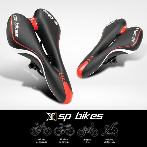 Imagen 3 de 8 de Asiento Con Resorte Para Bicicleta Vintage Negro / Café