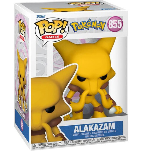 Funko Pop Games: Pokemon - Alakazam - Funko