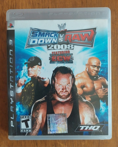 Smackdown Vs Raw 2008 Ps3 Juego Playstation 3