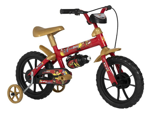 Bicicleta Infantil Hero Boy Aro 12 Vermelho - Verden