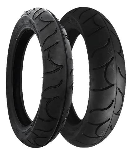 Par Pneu Kawasaki Z300 110-70-17 + 140-70-17 Maggion