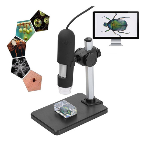 Microscopio Optico Digital 1000x Electronico Usb Zoom Led