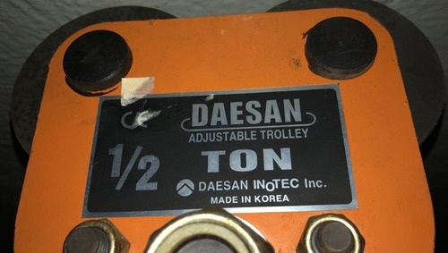 Trolley 0,5 Ton Daesan Mod 375-005  