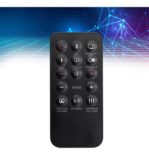 2 Controles Remotos De Repuesto Para Barra De Sonido De Cine