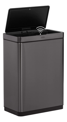 Rubbermaid Elite - Contenedor De Basura De Acero Inoxidable.