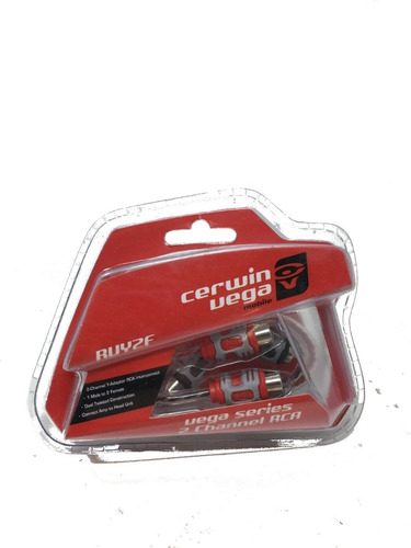 Cable Rca Cerwin Vega Crvy2f Conexion Y 2 Hembras 1 Macho