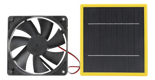 Kit De Ventilador Solar De 5 W 12 V Soporte Alimentado P