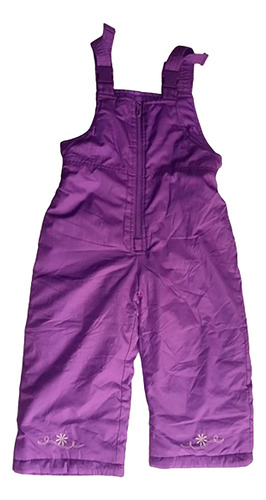 Overol Para Niñas London Fog Color Violeta Talla 2t