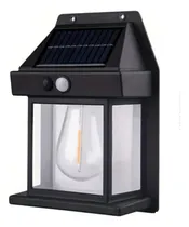 Comprar Lampara Con Panel Solar Pared Sensor De Movimiento