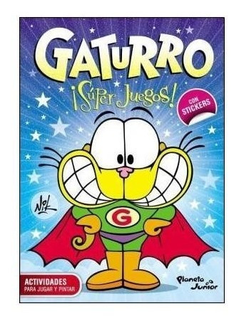 Imagen 1 de 2 de Gaturro Super Juegos (con Stickers) - Nik