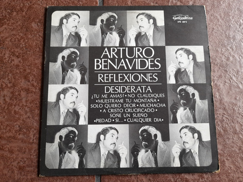 Lp Arturo Benavides Reflexiones En Acetato,long Play