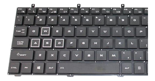 Compatible Con Retroiluminación De Laptop Keyboard De