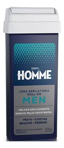 Depil Bella Cera Roll-on Kit 3uni Depil Homme Men 100g