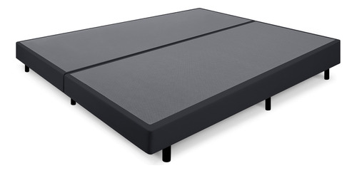 Cama Box King Anti Refluxo Preto Inclinada 193x203cm - Bf Colchões