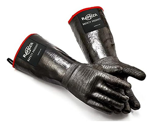 Bbq Gloves,17in 932 Heat Resistant For Grill, R,...