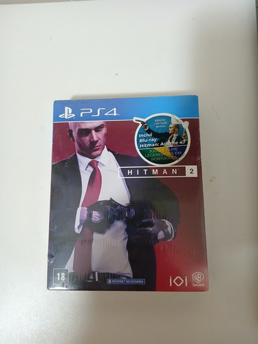 Hitman 2 Com Filme Blu-ray Agente 47 Lacrado