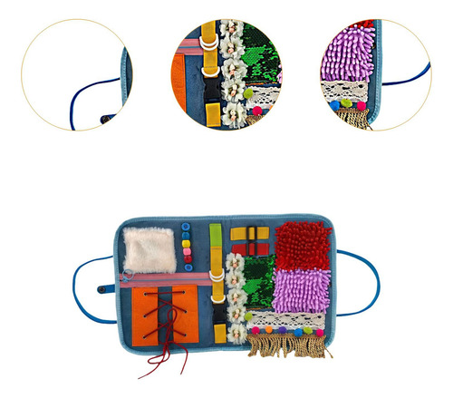 Manta Sensorial, Tapete Sensorial Reconfortante, Juguete