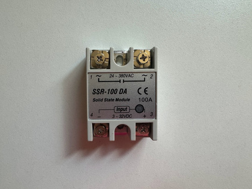 Relevador Estado Solido 100a, Modelo Ssr-100da
