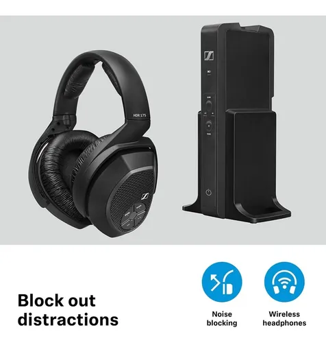 Audífonos Auriculares Inalámbricos Sennheiser Rs 175