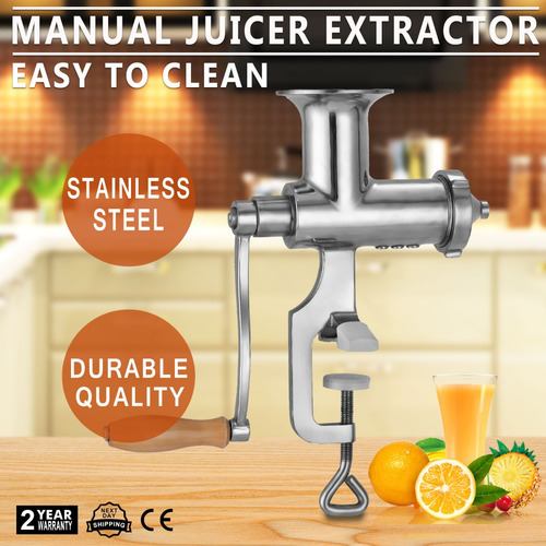 Vevor Extractor Manual De Jugos 3l Frutas Y Verduras