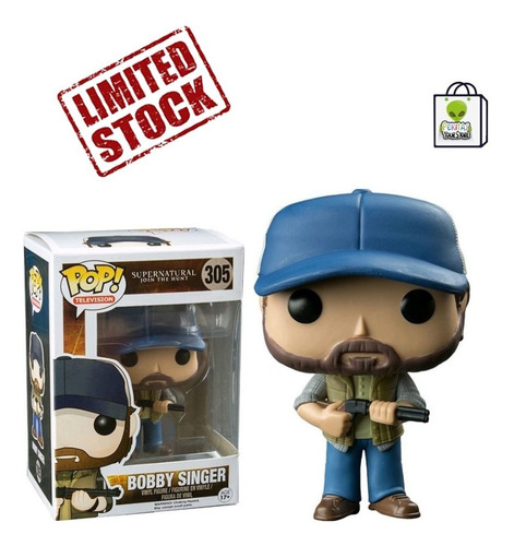 Funko Pop! Supernatural Bobby Singer 305