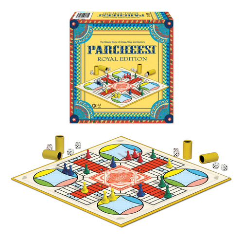 Parcheesi Royal Edition De Winning Moves Games Usa, Clásic.