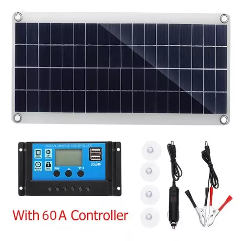 2 Paneles Solares Flexibles De 150W 18V, 30° Flexibles, Panel