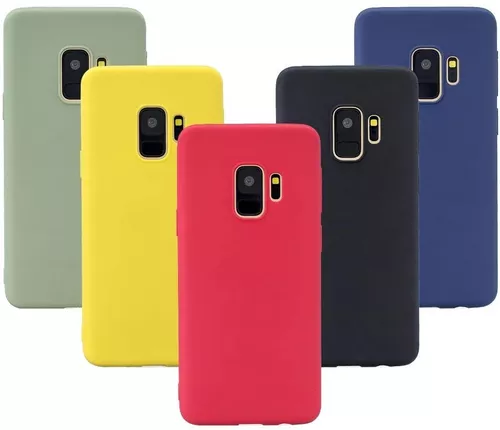 Entretenimiento seda soporte Funda De Silicona Con Felpa Para Samsung S9