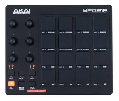Akai Professional Mpd 218 - Controlador Midi