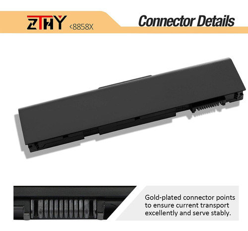 Zthy 48wh 8858x Reemplazo De La Batería De La Computadora Po