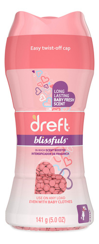 Dreft Blissfuls Escencia Para Ropa De Bebé 141 G