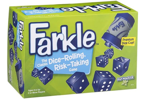 Farkle Dice Game  Vaso De Dados Premium Exclusivo  Noche D