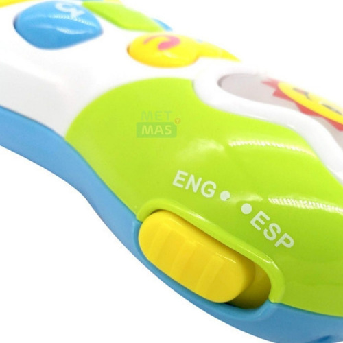 Imagen 3 de 7 de Telefono Celular Didactico Interactivo Infantil Luz Y Sonido