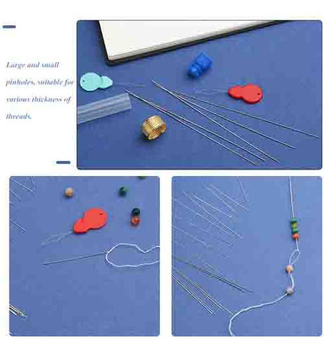 Juego De Agujas Para Abalorios De Joyería Diy