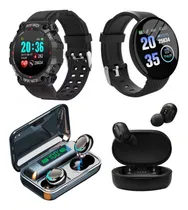 Comprar Combo 4 Smartwatch D20 Fd68 + Auriculares Inalámbricos F9 X2