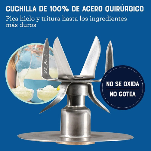 Licuadora Oster 2 Programas 3 Vel + Pulso 800w Blstpeg-brt