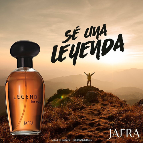 Imagen 3 de 4 de Jafra Legend For Men Perfume Fragancia Original