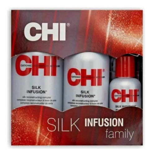 Kit Tratamiento Reparador Infusión De Seda Chi Silk Infusion