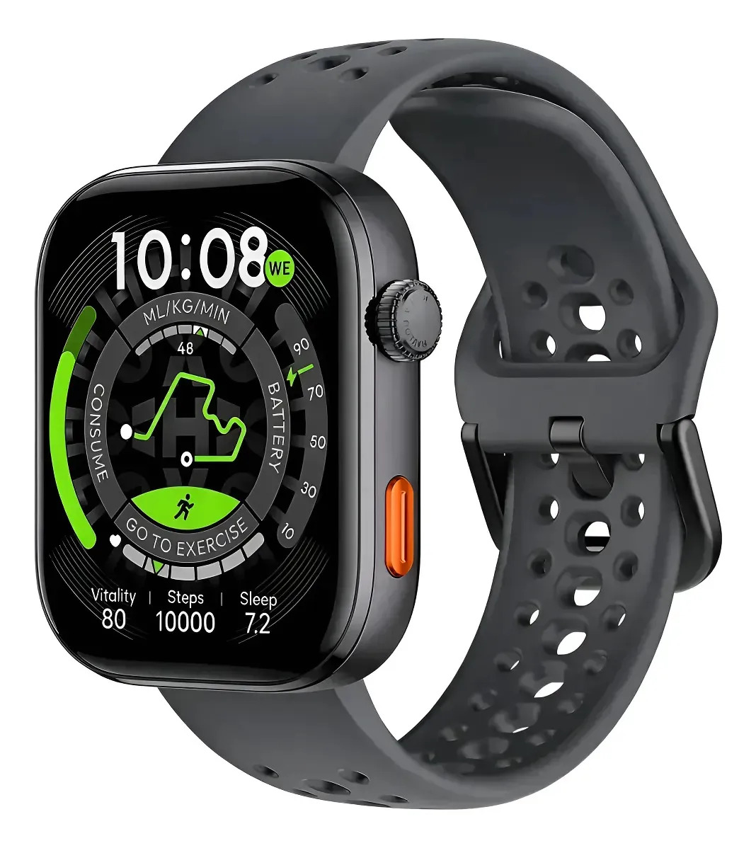 Relógio Smartwatch Haylou Hyper Hss02 49mm Com Gps Whatsapp Faz Chamada Bluetooth 2027