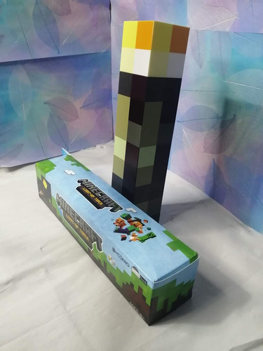 Lampara De Antorcha Minecraft 