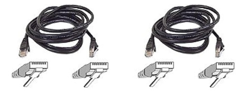 Cable Conexion Ethernet Snagless Rj45 Category-5e Negro 3 2