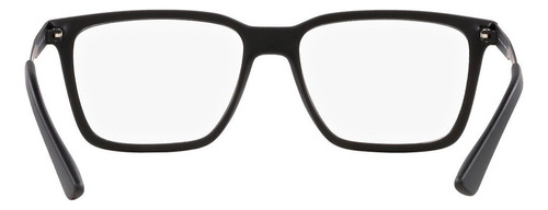 Lentes Oftálmicos Armani Exchange Ax 3103 8078 Negro Mate Negro Mate