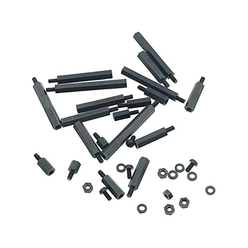 Separadores Hexagonales Roscados De Nailon Mcmaske M3, Kit T