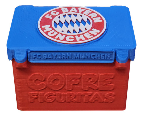 Caja Para Guardar Figuritas Bayern Munich - Deckbox 3d